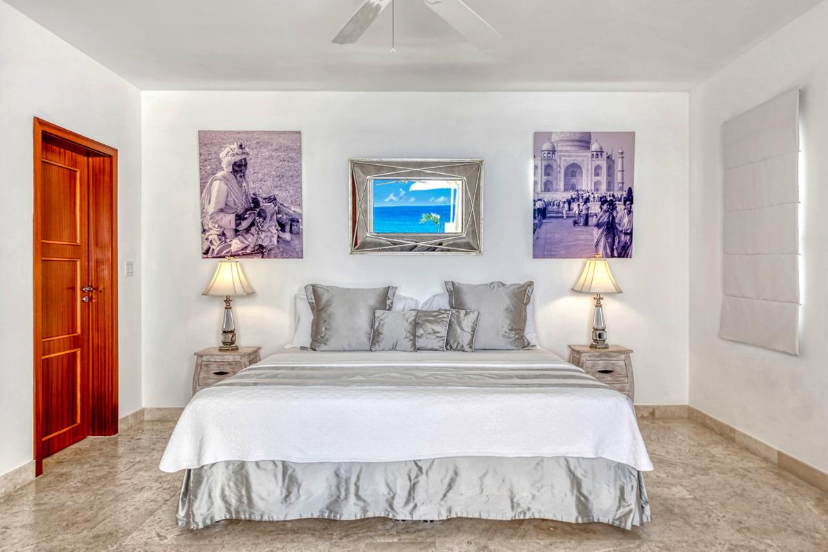 Pool Villa rental St Martin - The bedroom 1